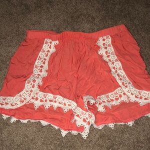Pink shorts